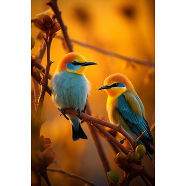 Small Birds Canvas